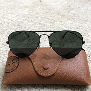 Ray Ban glass aviators